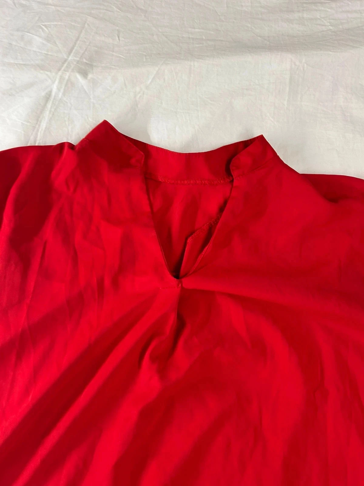 Vestido largo rojo vintage – photo 5